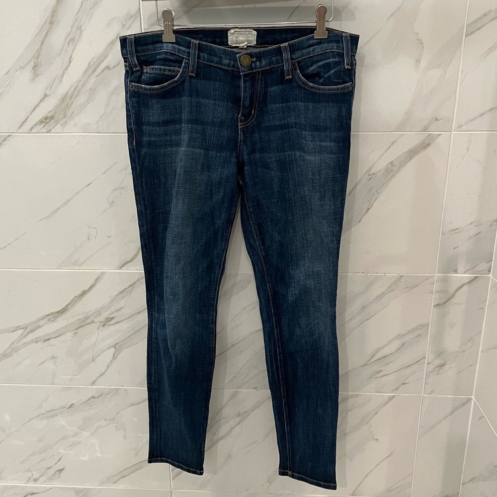 Current Elliott Ankle Skinny Jeans Daredevil